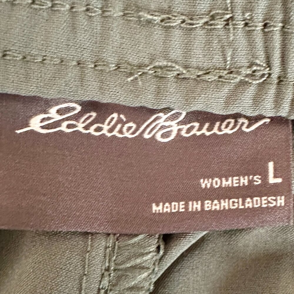 Eddie Bauer Traveler Ankle Pant Women's Size L Lightweight UPF 50+ 4-Way Stretch - Picture 6 of 16